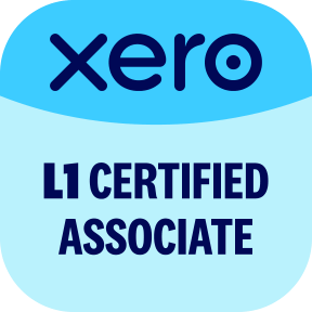 Xero L1 certified associate badge