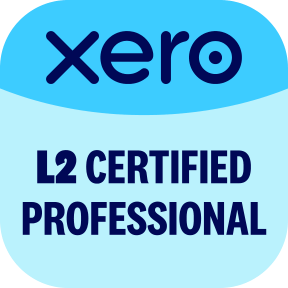Xero L2 certified professional badge